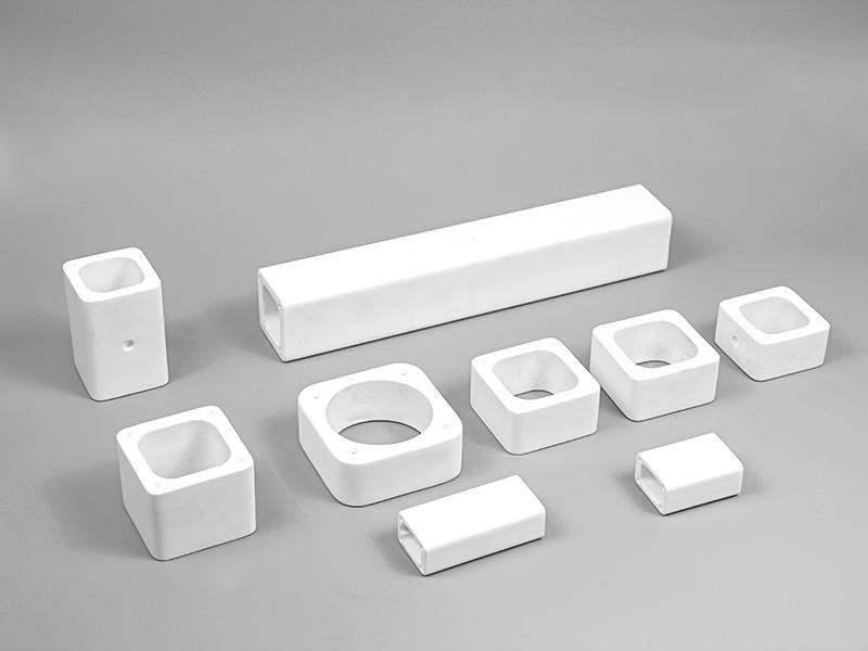Wear-resistant fuse ceramic square